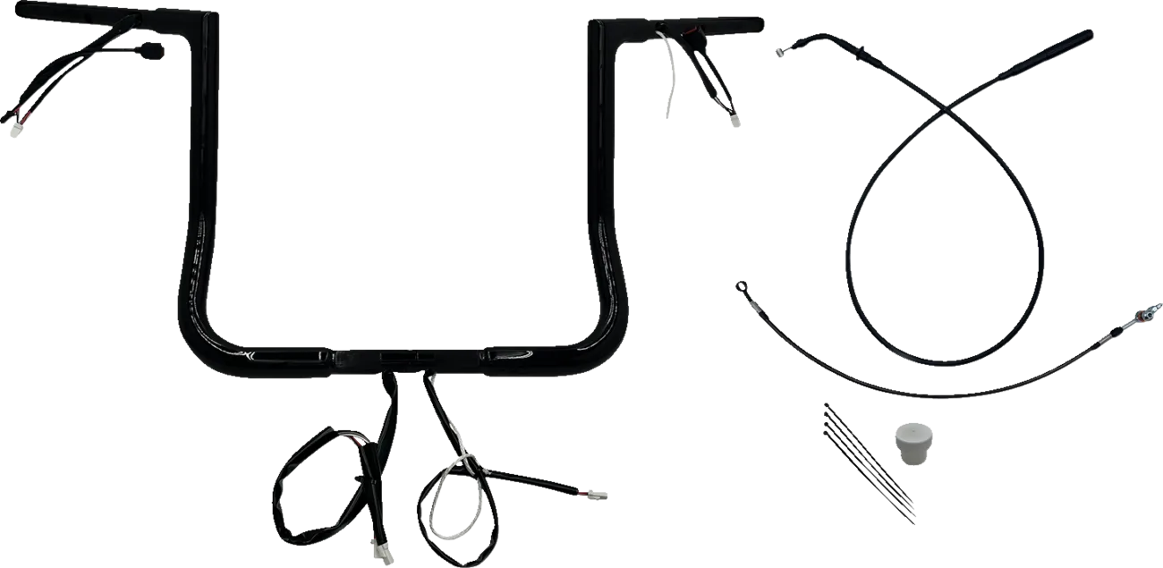 EZ Install Wired Handlebar Kit 1-1/4" Flat Top - Street Glide & CVO 2023-2025