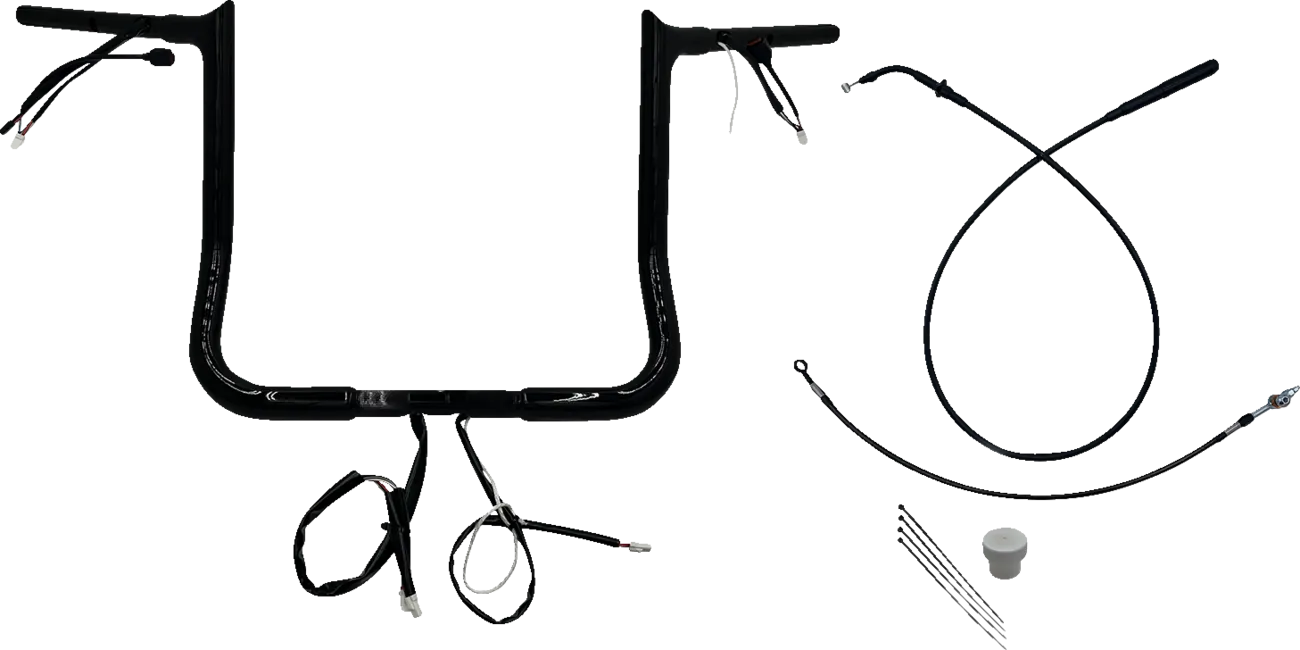 EZ Install Wired 1-1/4" Pointed Top Handlebar - Street Glide & CVO 2023-2025