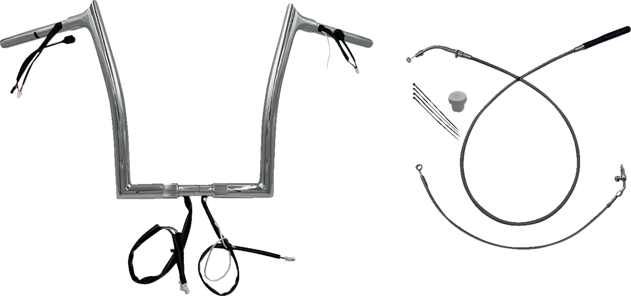 EZ Install Wired 1-1/4" Pointed Top Handlebar - Road Glide & CVO 2023-2025