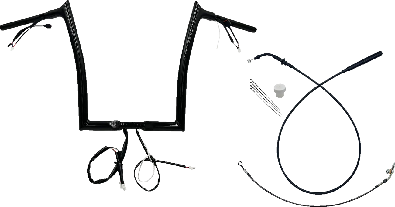 EZ Install Wired 1-1/4" Pointed Top Handlebar - Road Glide & CVO 2023-2025