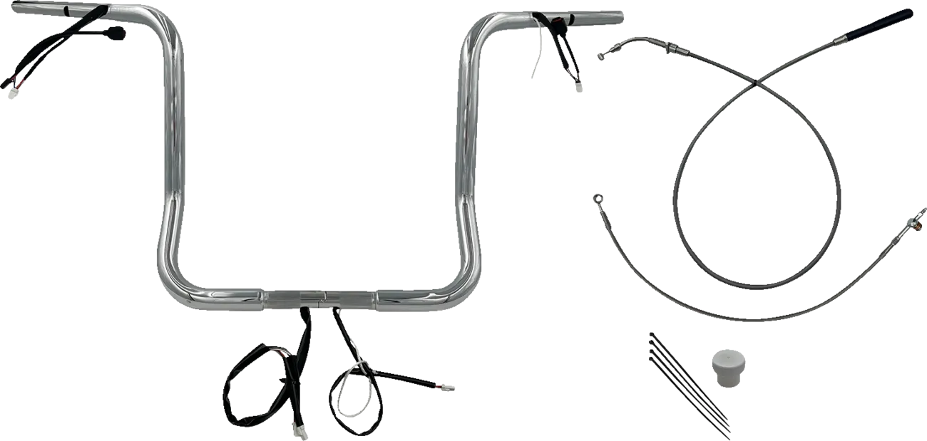 EZ Install Wired 1-1/4" Round Top Handlebar Kit - Street Glide 2023-2025