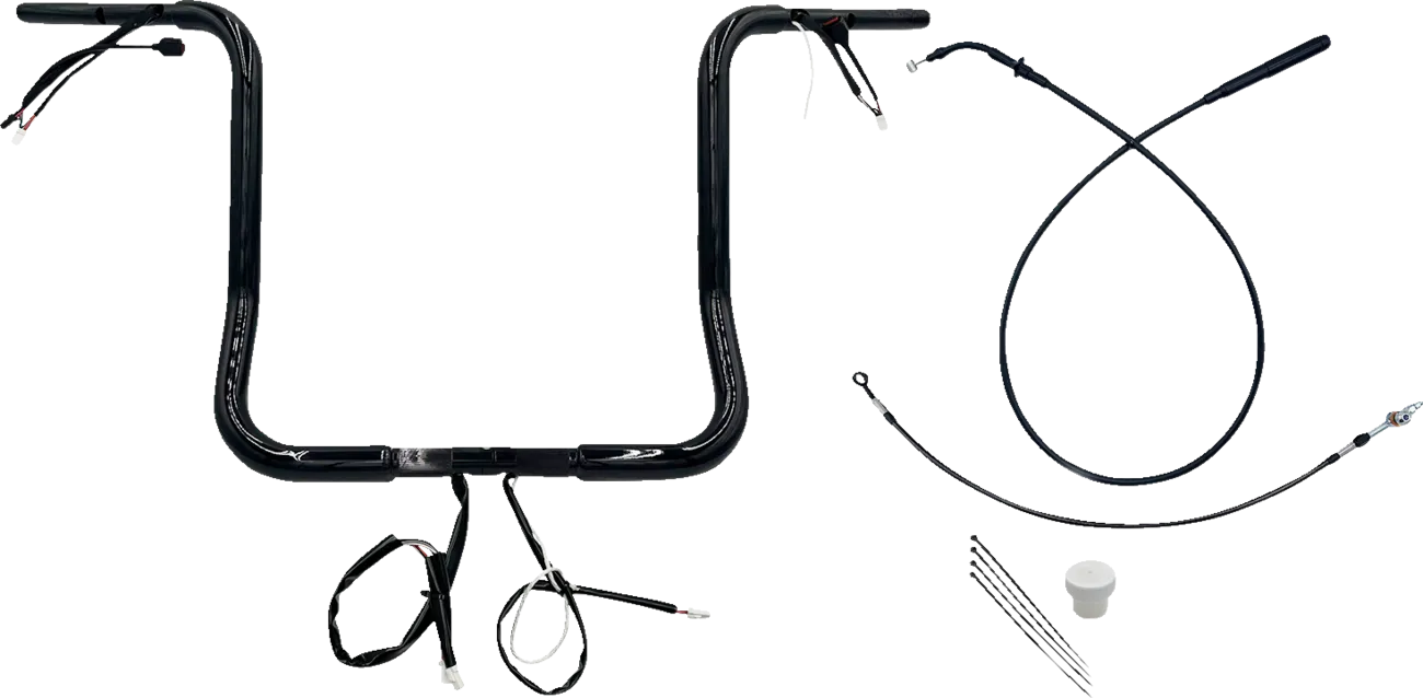 EZ Install Wired 1-1/4" Round Top Handlebar Kit - Street Glide 2023-2025