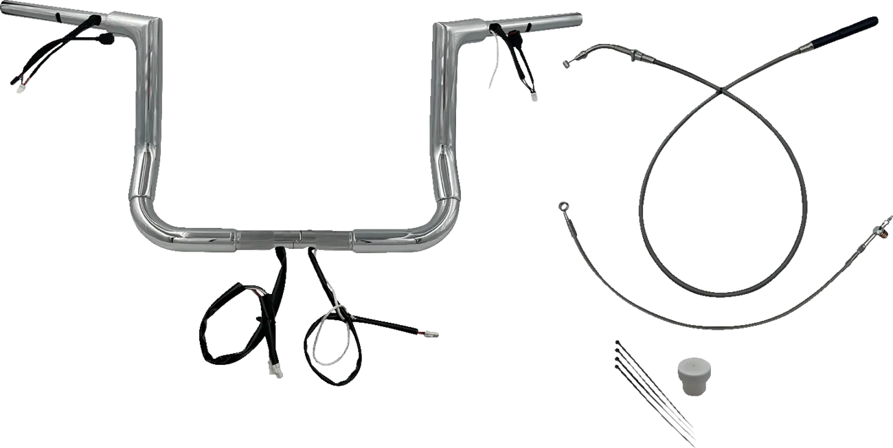 1-1/2" EZ Install Flat Top Handlebar - Street Glide & CVO 2023-2024