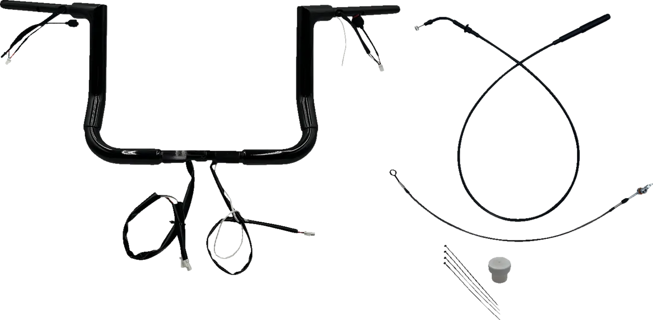 1-1/2" EZ Install Flat Top Handlebar - Street Glide & CVO 2023-2024