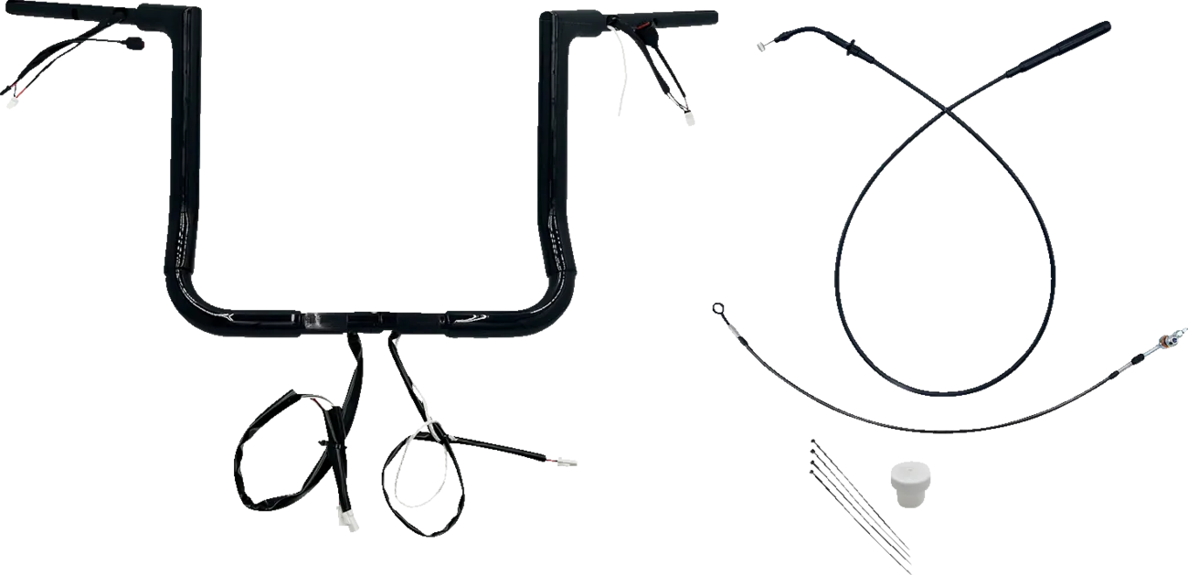 1-1/2" EZ Install Flat Top Handlebar - Street Glide & CVO 2023-2024