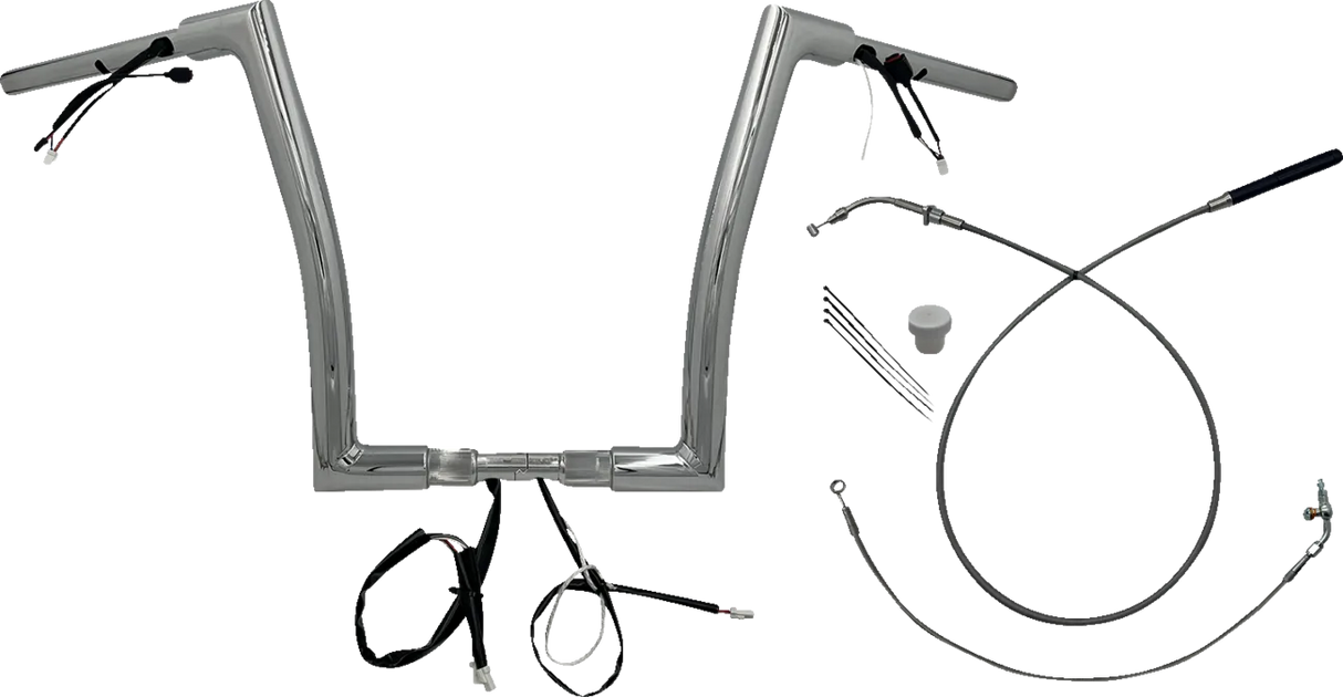 1-1/2" EZ Install Flat Top Handlebar - Road Glide & CVO 2023-2025
