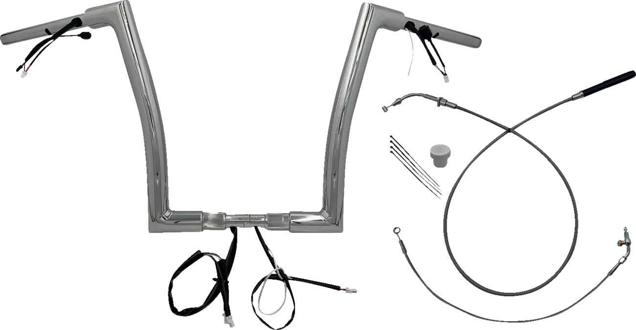 1-1/2" EZ Install Flat Top Handlebar - Road Glide & CVO 2023-2025