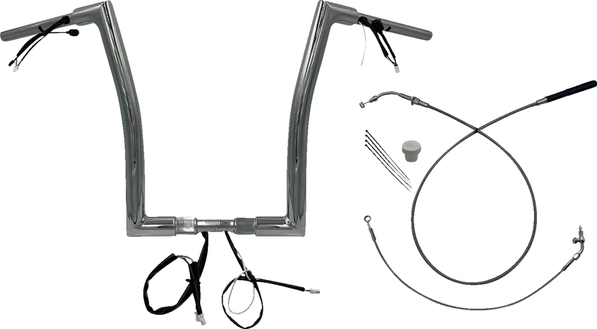 1-1/2" EZ Install Flat Top Handlebar - Road Glide & CVO 2023-2025