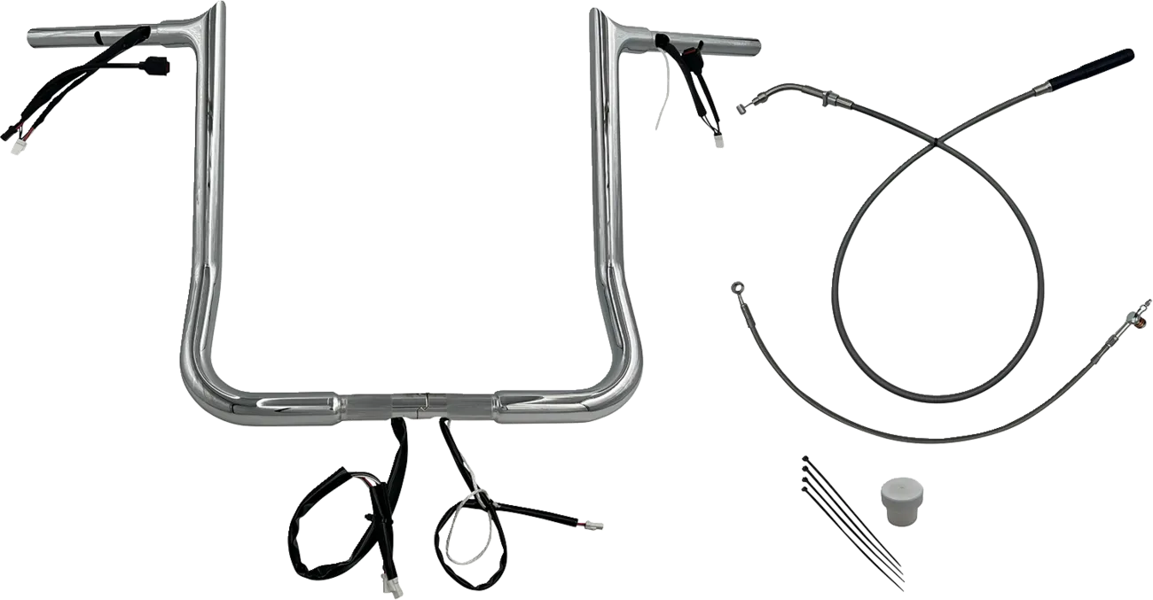 EZ Install Wired 1-1/4" Pointed Top Handlebar - Street Glide & CVO 2023-2025
