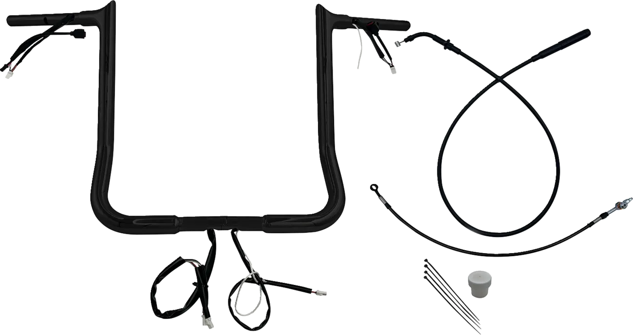 EZ Install Wired 1-1/4" Pointed Top Handlebar - Street Glide & CVO 2023-2025