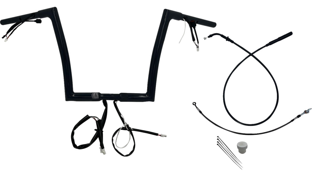 EZ Install Wired Handlebar Kit 1-1/4" Flat Top - Road Glide & CVO 2023-2025
