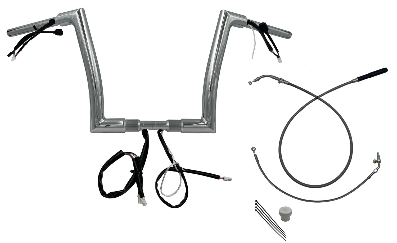 1-1/2" EZ Install Flat Top Handlebar - Road Glide & CVO 2023-2025