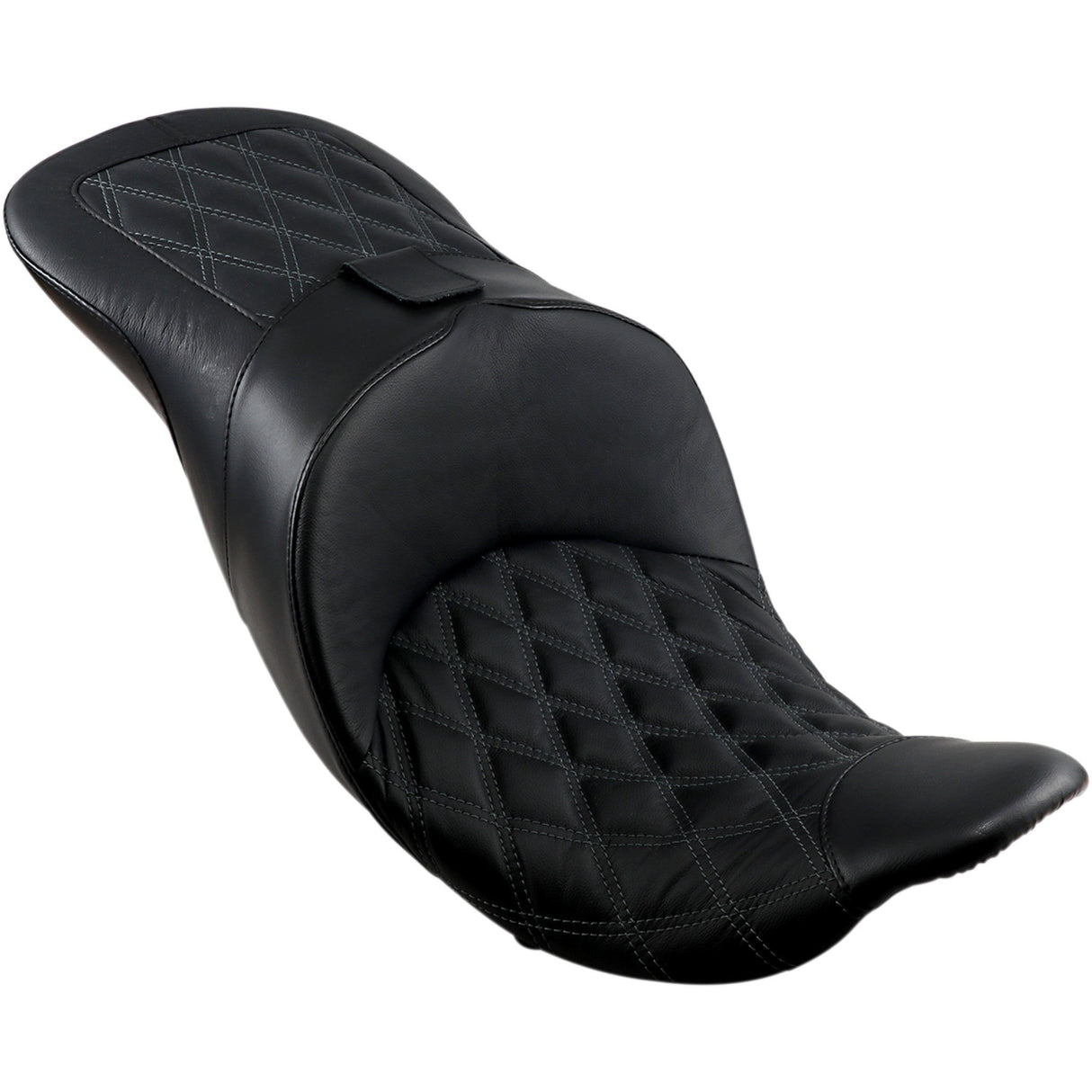 Danny Gray TourIST 2-Up Seat — TourIST Diamond Stitch - FA-DGE-0325DIA For Harley Touring 2008-2023