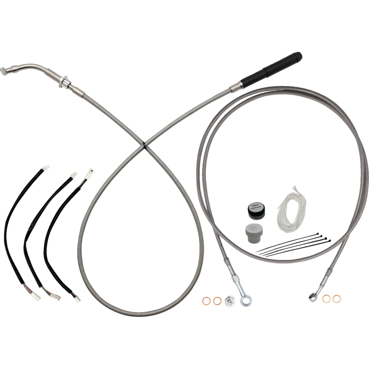 Fat Baggers Inc. Cable Kit - 249010 For Harley Street Glide 2023-2026