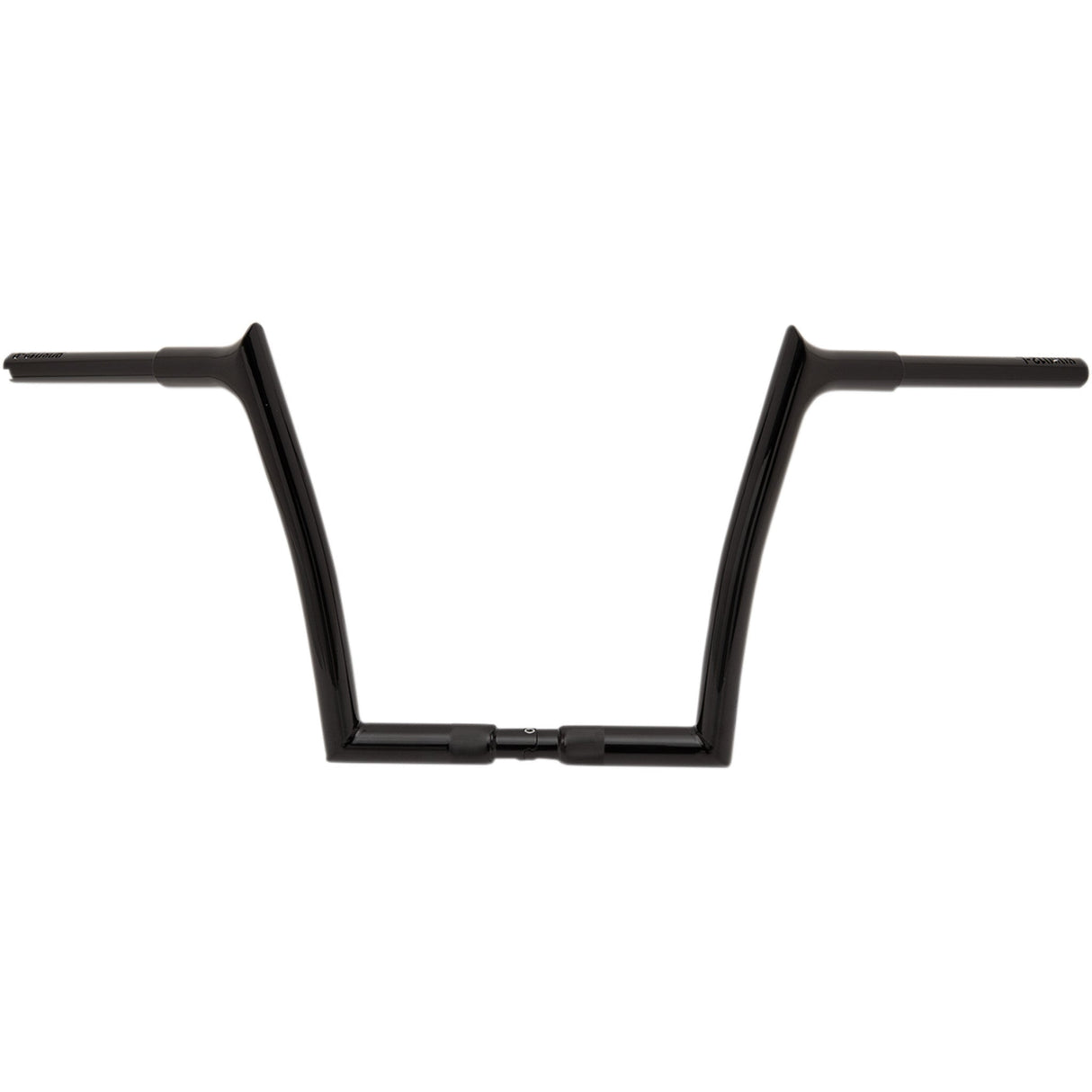 FAT Baggers INC. 1-1/4" EZ Install Pointed Top Handlebar 12" Black - 908012-B For Harley Motorcycles 2007-2025