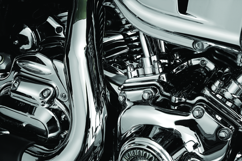 Kuryakyn Rear Cylinder Base Cover - 8694 For Harley Touring 2009-2016