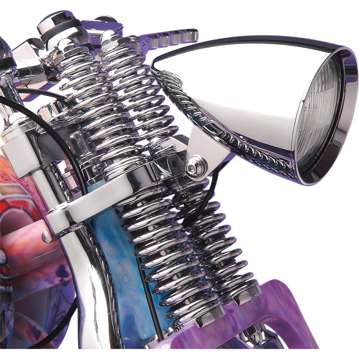 HEADWINDS 0901-4800 1-4800CA Concours Headlight Housings 4 1/2" Headlight Housing - Chrome - Concours Rocket Smooth