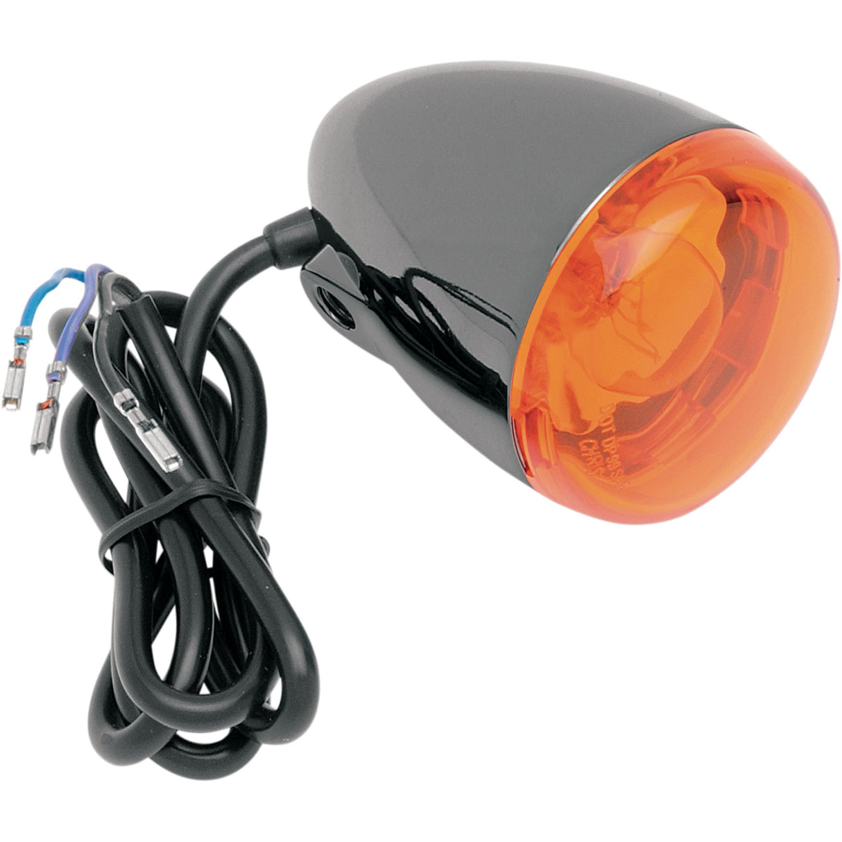 CHRIS PRODUCTS 8510A 8500A-BN Custom Turn Signal Turn Signal - Black Nickel/Amber