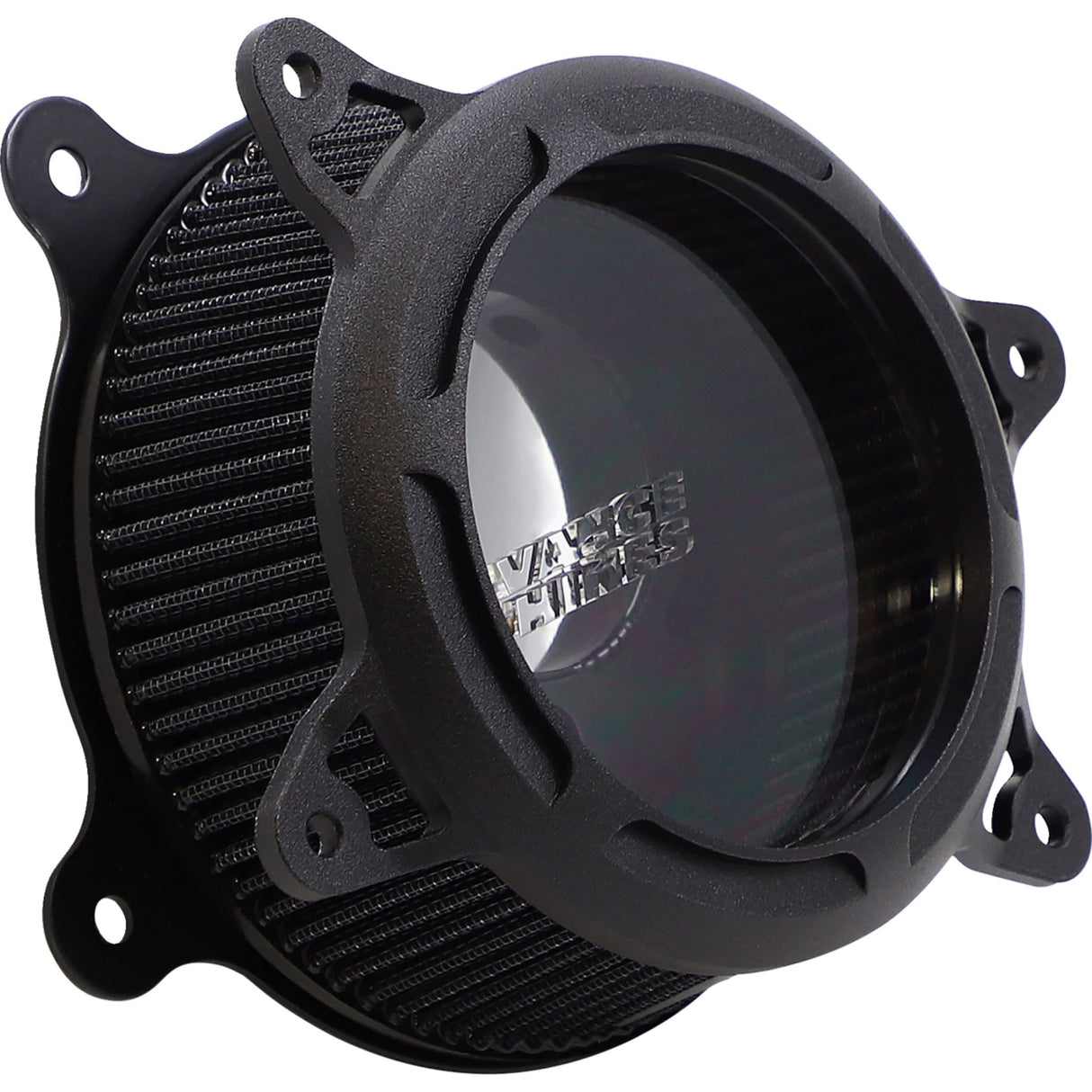 Vance & Hines VO2 Insight Air Intake Kit Black Wrinkle - 41077 For Harley Motorcycles 2017-2025