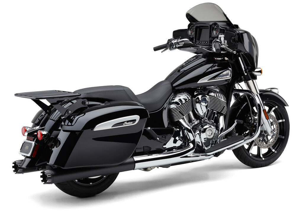 Cobra Detach BIG-A Bckrst Flat Rack Black Chieftain - 502-2800B For Indian Chieftain 2014-2020