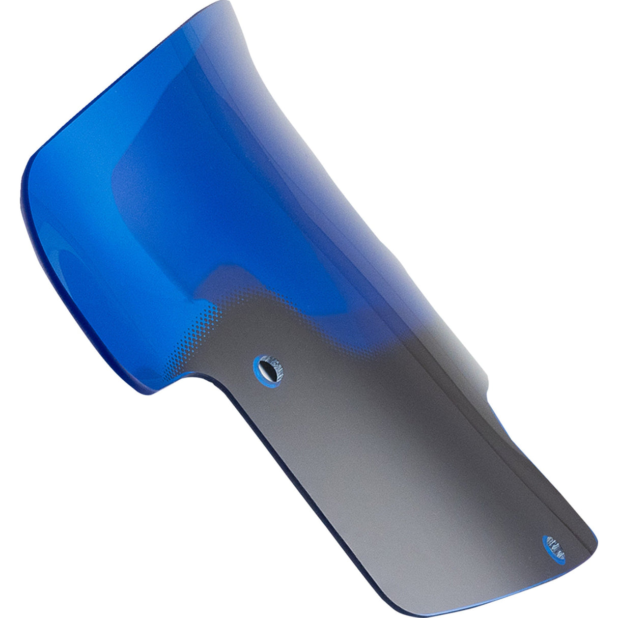 Klock Werks Kolor Flare® Windshield 8" Blue - KWW-04-0623 For Indian 2020-2025