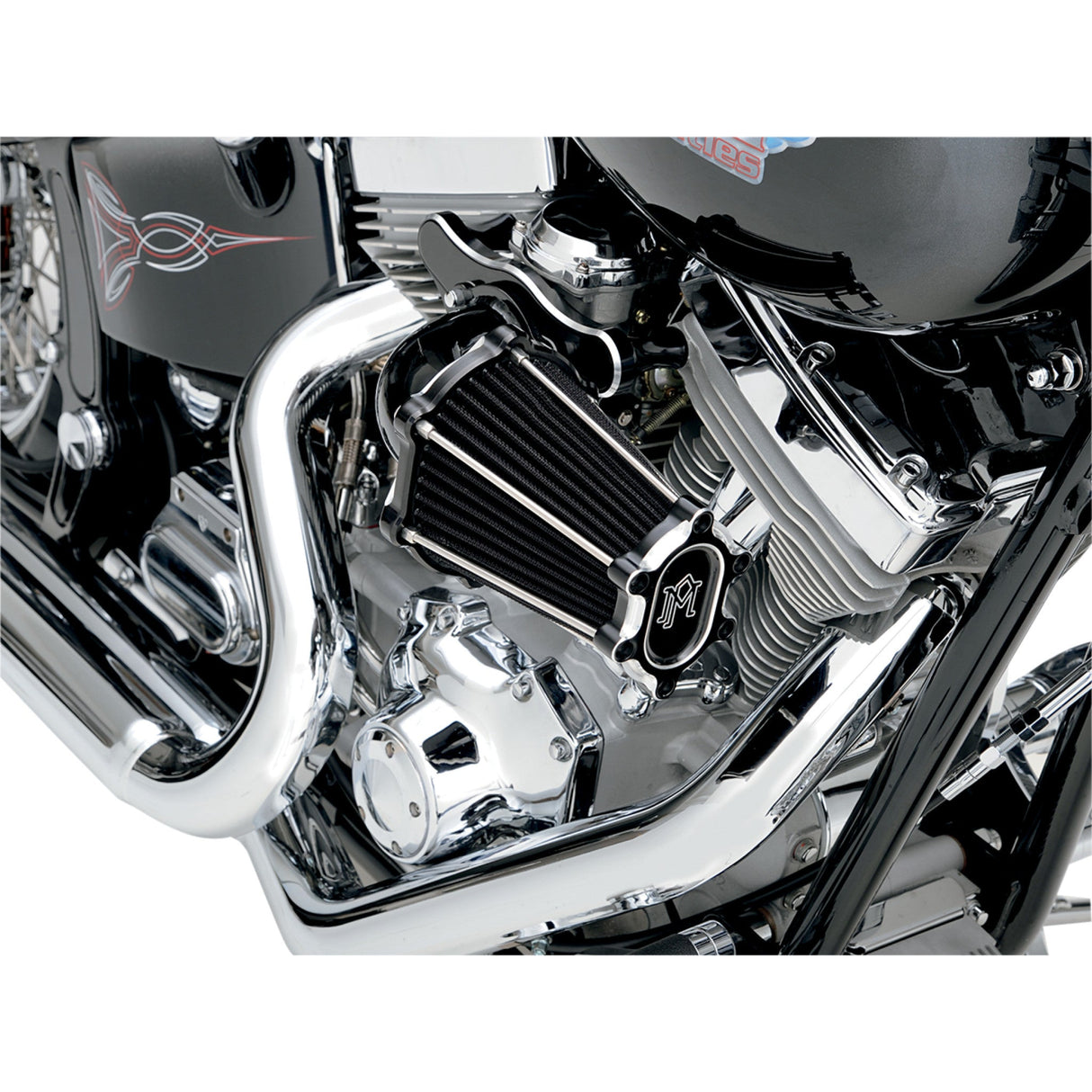 PERFORMANCE MACHINE (PM) 1010-0984 0206-2049-BM Fast Air Intake Cleaner - Contrast Cut