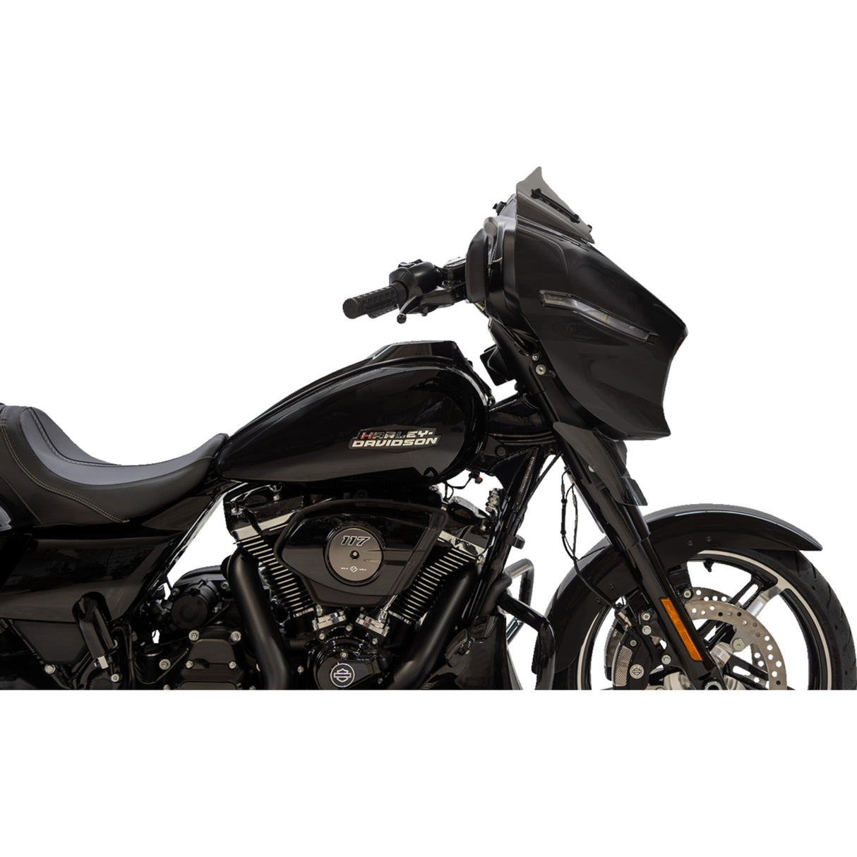 KLOCK WERKS 2310-0945 KWW-01-0722-T Windshield flare™ - 6-1/2" - tinted - flh
