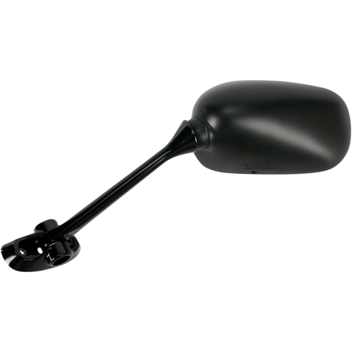 EMGO 0640-0713 20-97212 OEM-Style Replacement Mirror Mirror - Side View - Oval - Black - Left