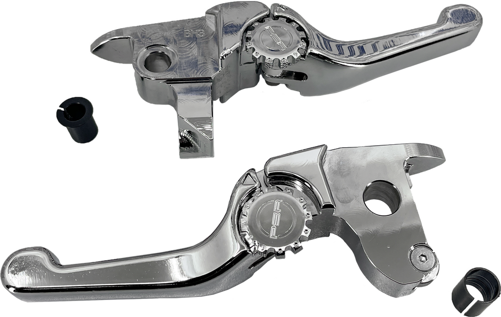Psr Anthem Shorty Lever SET Chrome FLT Hydraulic Clutch - 12-01654-20 For Harley Touring 2006-2017