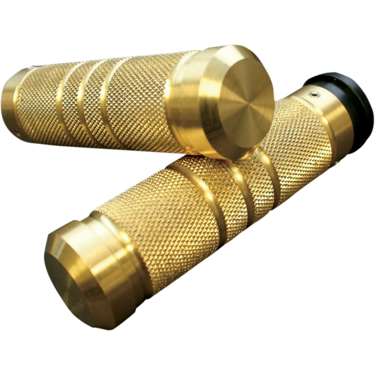 ACCUTRONIX 0630-1124 GR101-KG5 Knurled Grooved Custom Grips Grips - Knurled - Grooved - TBW - Brass