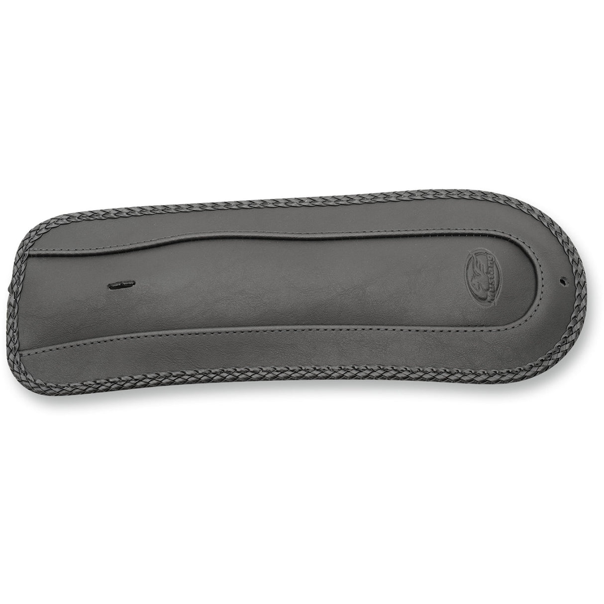 Mustang Fender Bib For Solo Seat — Smooth Black - 78030 For Harley Sportster 1986-2003