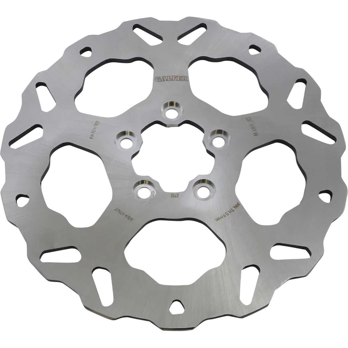 GALFER 1710-4202 DF681W Wave® Brake Rotor - Rear Wave® Solid Rotor