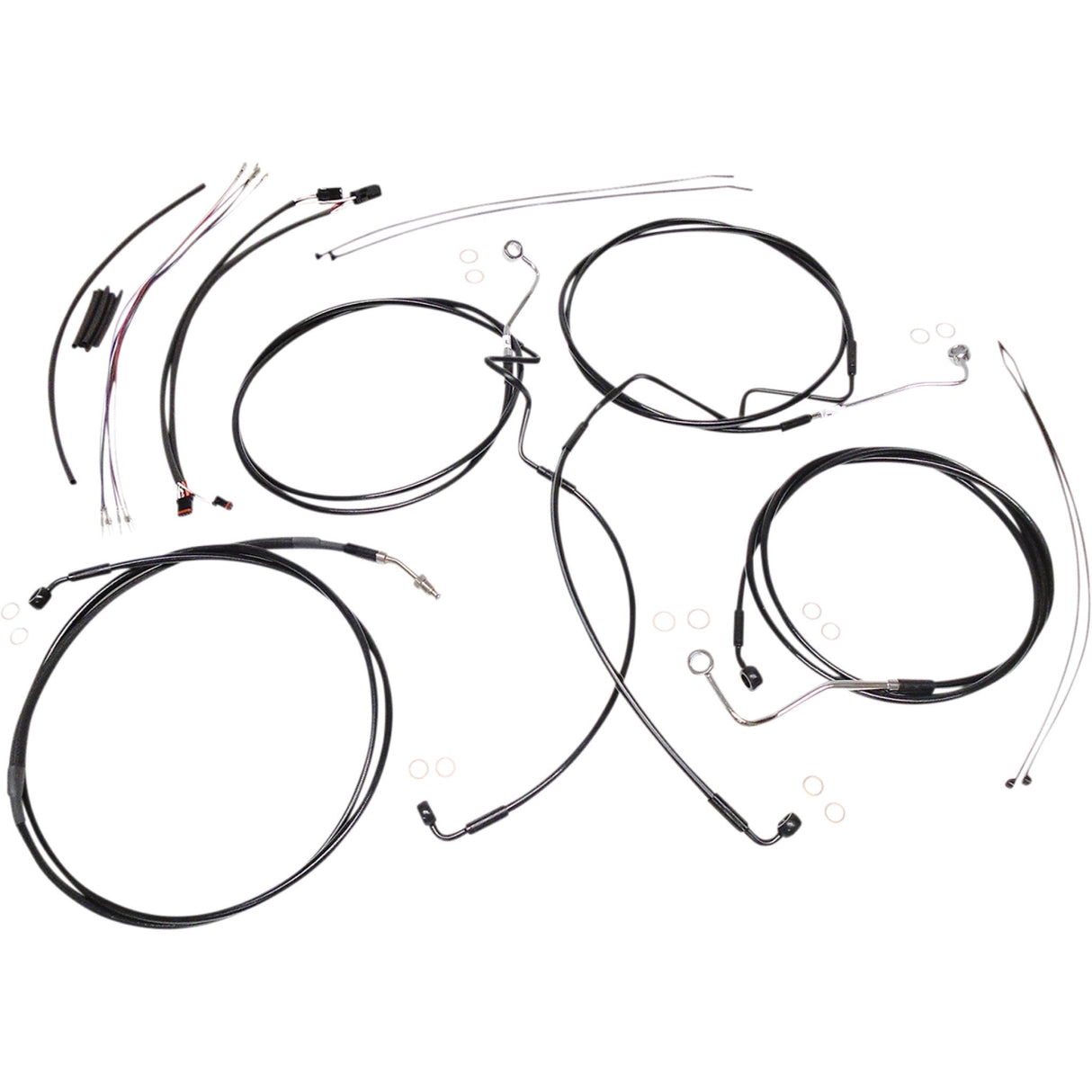 Magnum Shielding Cable Kit - 486341 For Harley Touring 2014-2015