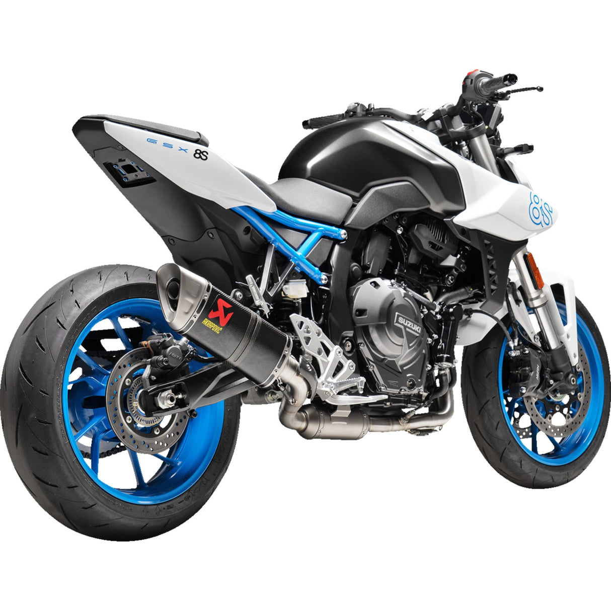 AKRAPOVIC 1810-3231 S-S8R2-EEC Racing Line Exhaust System carbon fiber - suzuki gsx-8s & gsx-8r