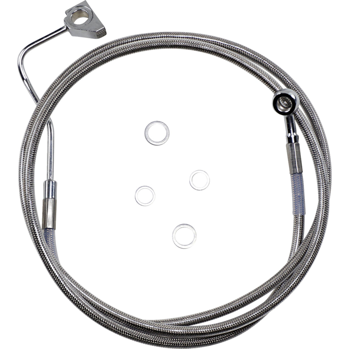 DRAG SPECIALTIES Extended Length Brake Line Kit - ABS