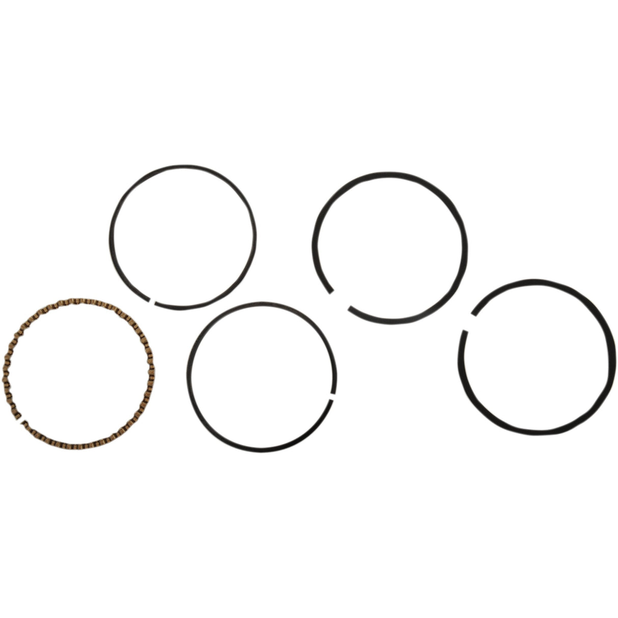 Hastings Piston Ring Set - 2M5721 For Harley Motorcycles 1948-1985