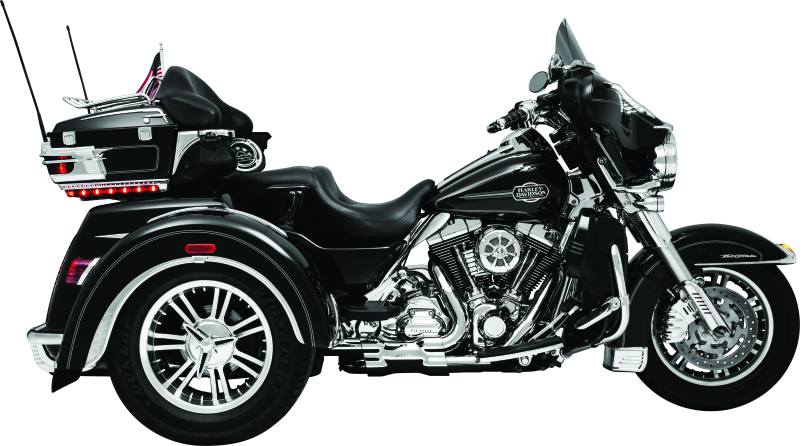 Kuryakyn Lower Leg Deflector Shields Chrome - 7768 For Harley Touring 2000-2013