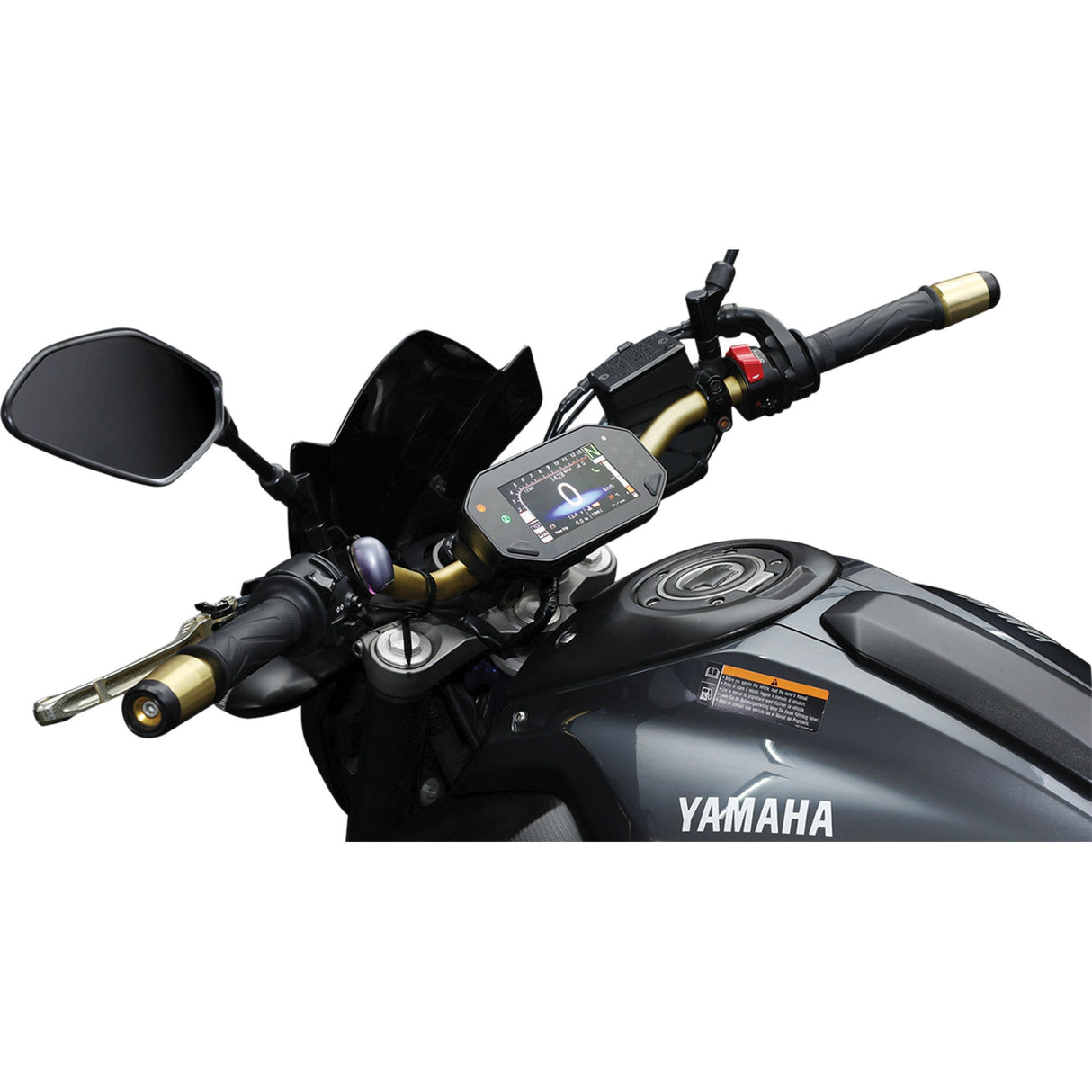 KOSO NORTH AMERICA 2210-0567 BA081000 RX-4 Multifunction Speedometer/Tachometer TFT Multifunction Meter - RX-4 - Yamaha - MT-07 | MT-09