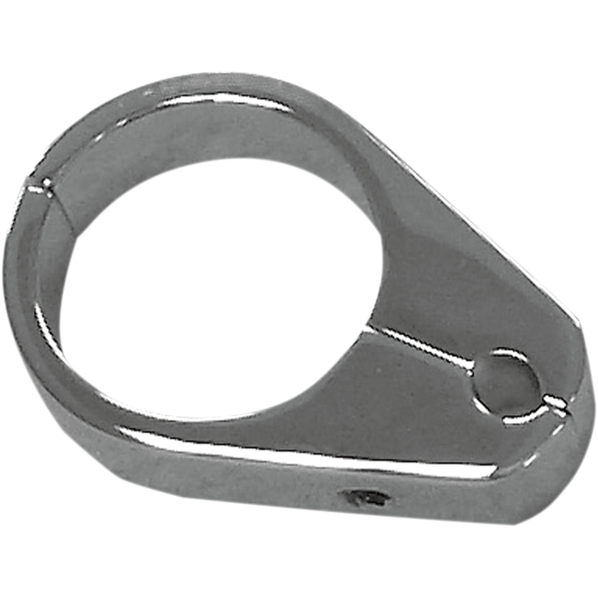 DRAG SPECIALTIES 0658-0034 Cable Clamp single throttle/idle - 1-1/4" - chrome