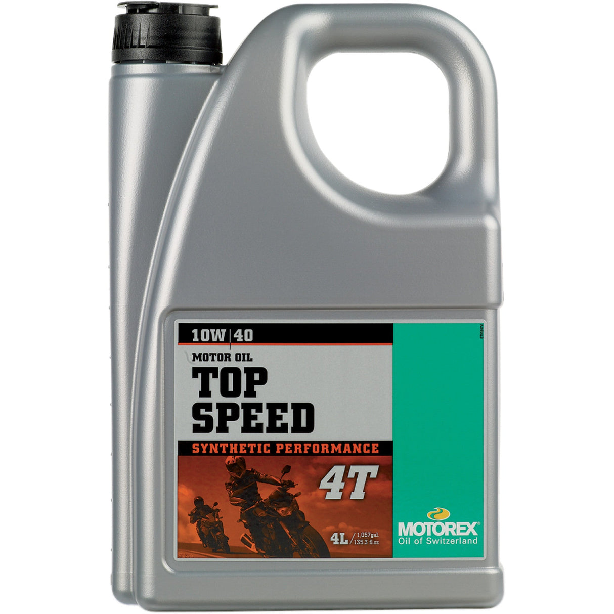 MOTOREX 3601-0011 304973 Top Speed Synthetic 4T Engine Oil 10w-40 - 4l