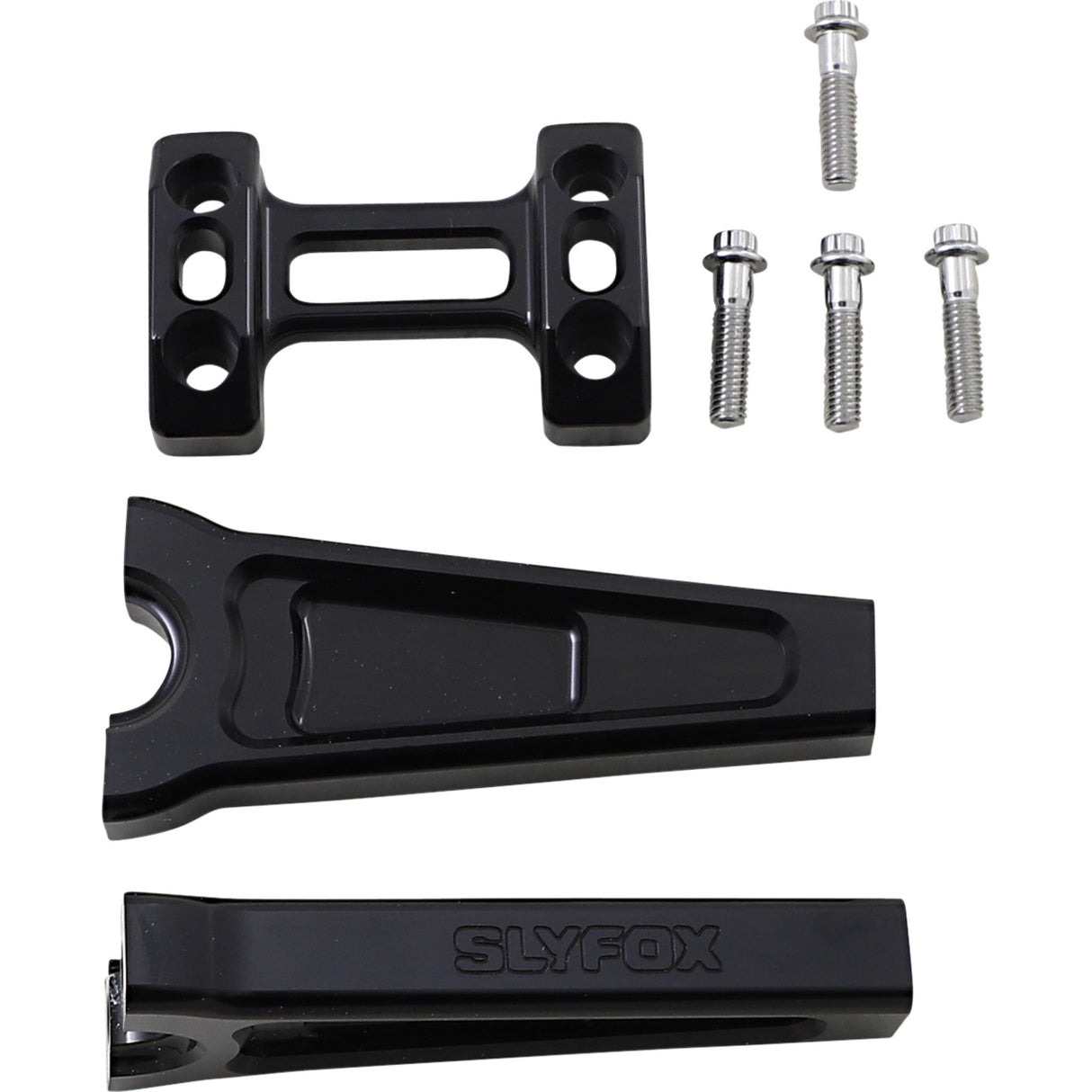 SLYFOX 0602-1157 TM-SLY4 Handlebar Riser Kit - Straight - 6" - Black