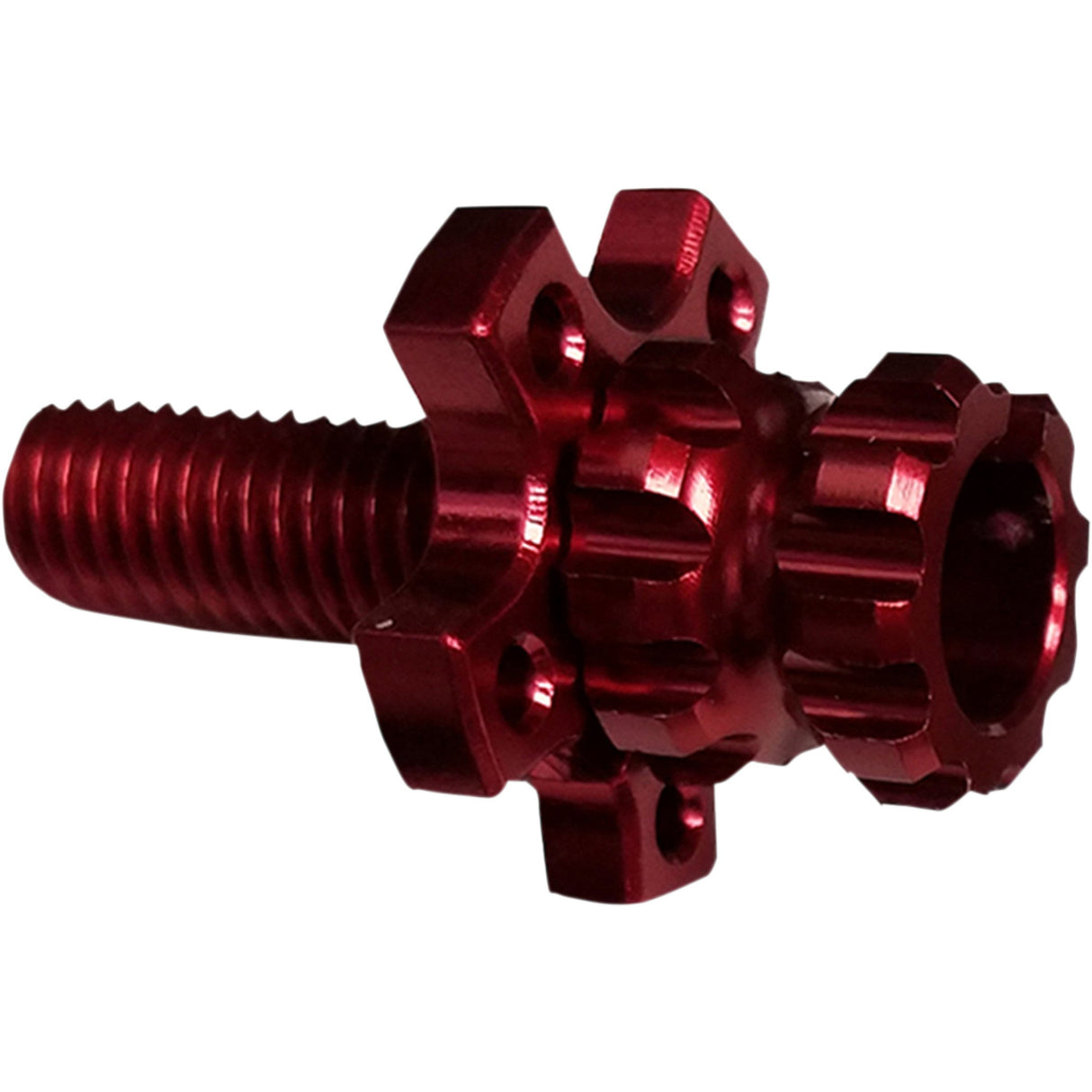 PSR Clutch Cable Adjuster M10 X 1.5 Red - 00-02151-24 For Kawasaki Motorcycles 2000-2024 | Yamaha Motorcycles 1998-2024 | Suzuki Motorcycles 1997-2024