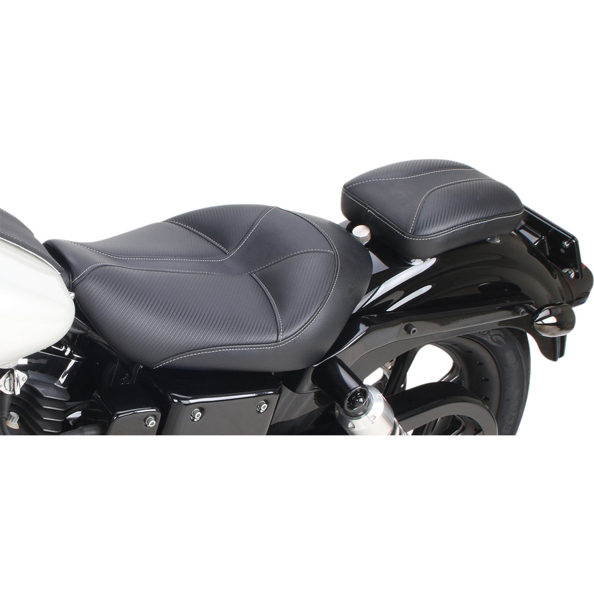 SADDLEMEN 0807-0169 SA1008 Detachable Pillion Dominator Pad - 7"