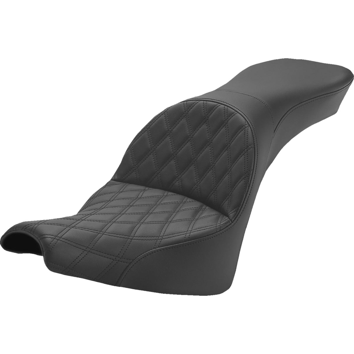 Saddlemen Explorer Lattice Stitch Seat Lattice Stitched - 818-30-029LS For Harley Softail 2018-2025