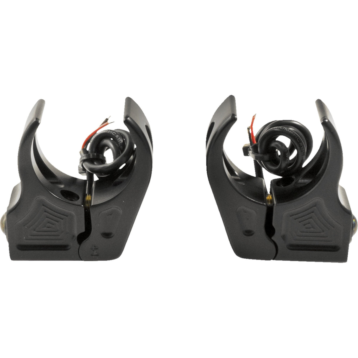 JOKER MACHINE 2020-2142 05-220-1 Fork Mount Turn Signals - 39 mm - Amber - Black