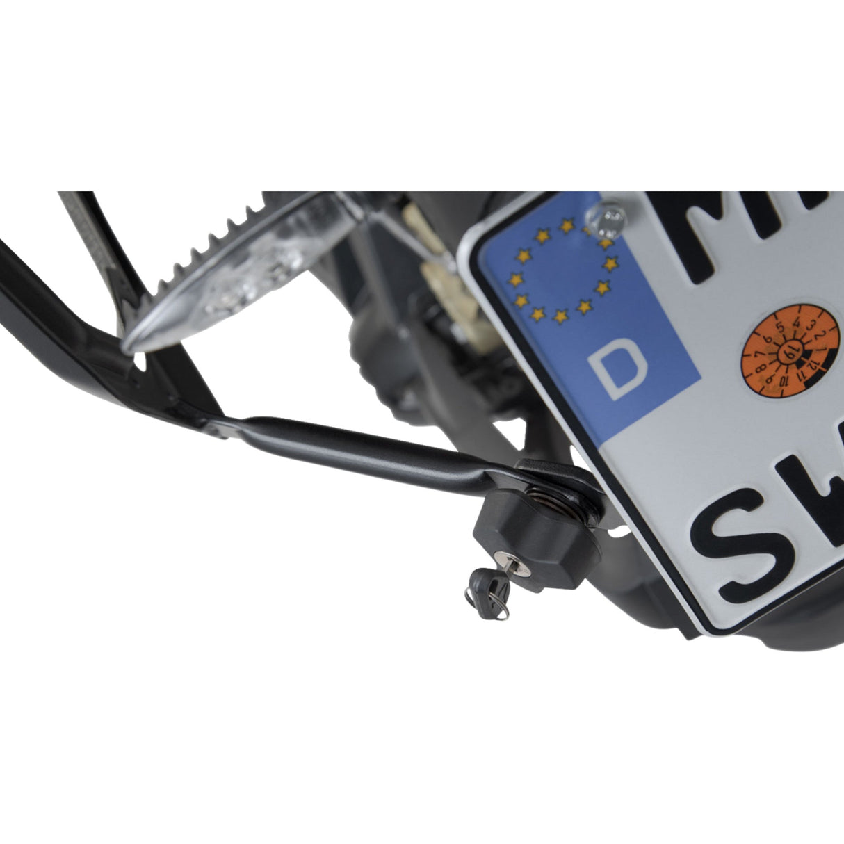 SW-MOTECH 3501-1991 QLS.00.095.10001/B PRO Carrier Quick Lock anti-theft lock set - 2 locks - 2 keys