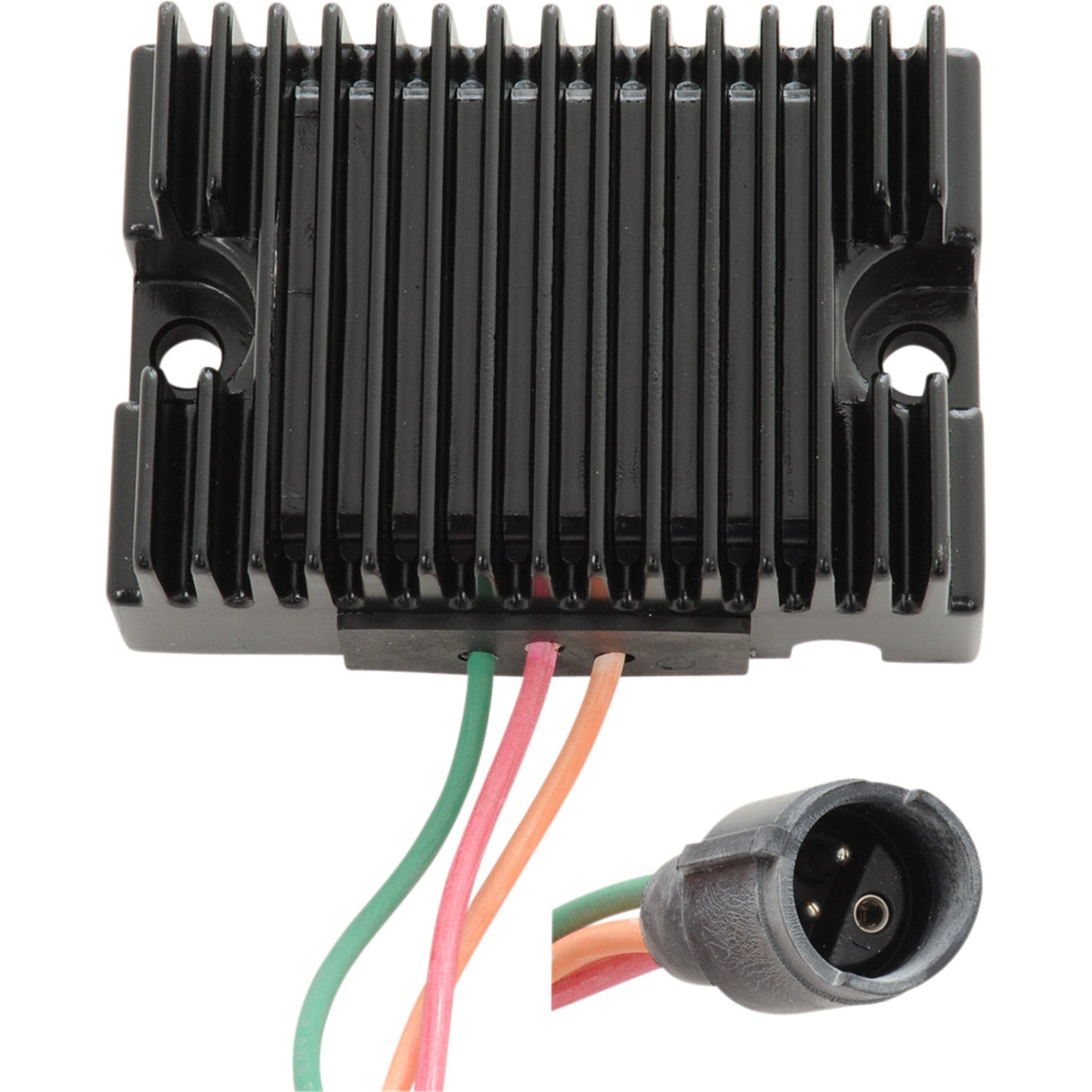 DRAG SPECIALTIES 2112-0824 Solid-State Regulator Regulator - XL '82-'84 - Black