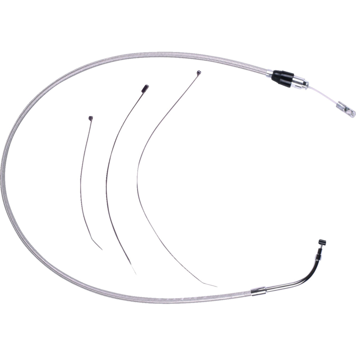 MAGNUM SHIELDING 0652-3135 523902HE Polished Stainless Quick Connect Upper Clutch Cable