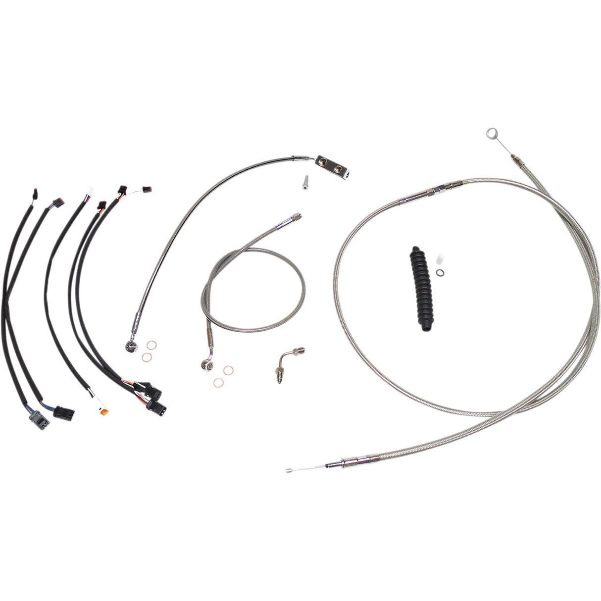 Magnum Shielding Cable Kit - 589941 For Harley Softail 2018-2024