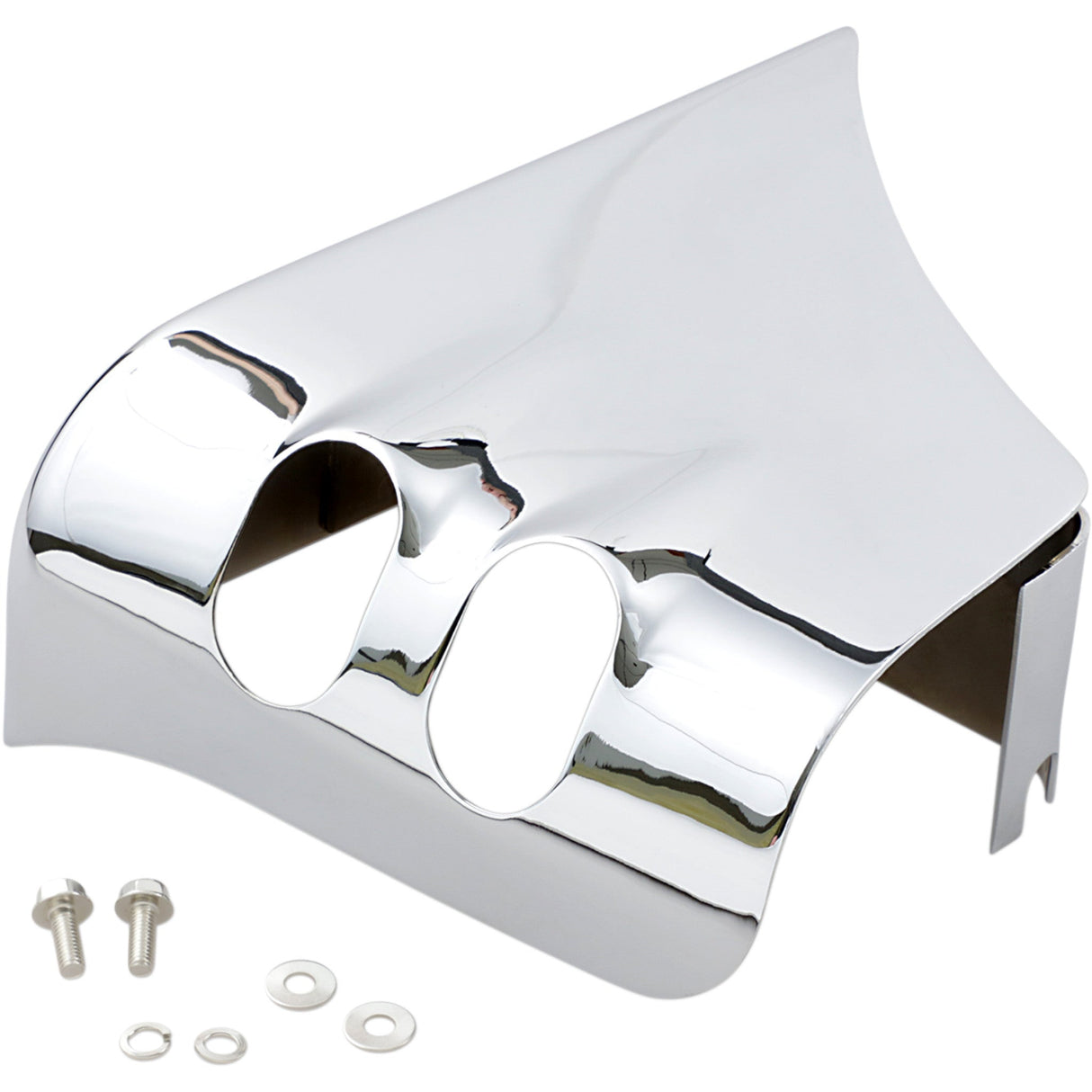 Drag Specialties Chrome Old-Style Coil Cover Harley Davidson Chrome For Harley Softail 1984-1999